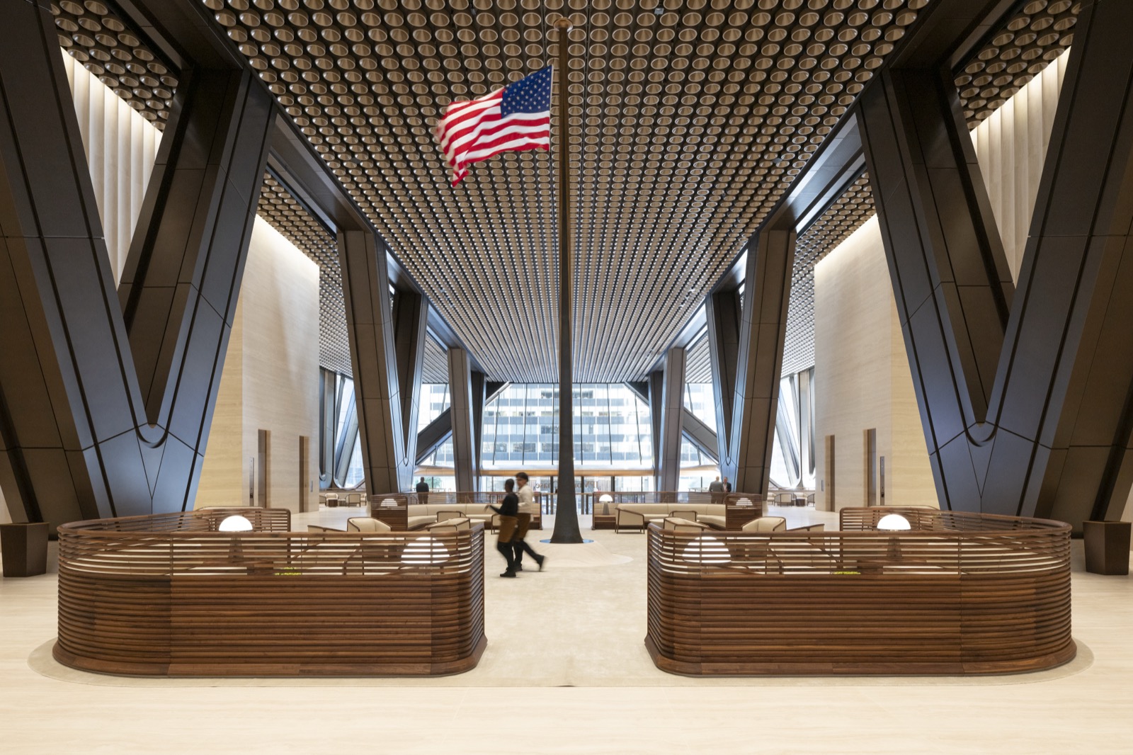 Gallery lobby composition